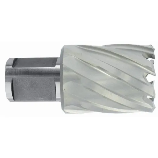 Fraise à Carotter HSS Série Courte Ø24 mm – Profondeur de Coupe 30 mm – L60 mm – Queue Weldon