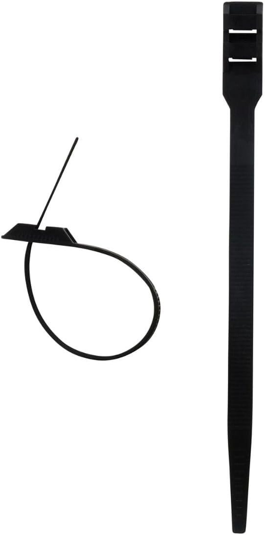 Lot de 100 colliers de câblage 9x 180mm Noir