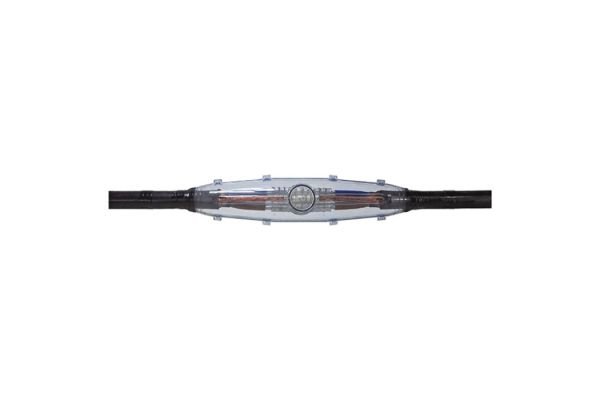 Boîte de jonction bt avec résine à couler type eg (utilisable également sur câbles à paires torsadées 14p1,0 à 56p0,4)