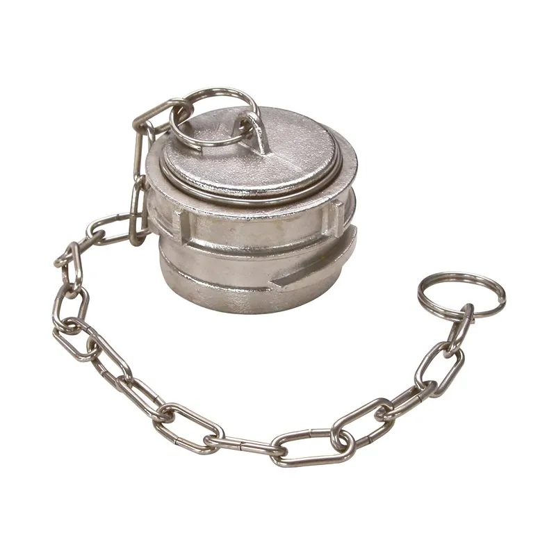 Raccord pompier symétrique acier inox bouchon à verrou dn 20