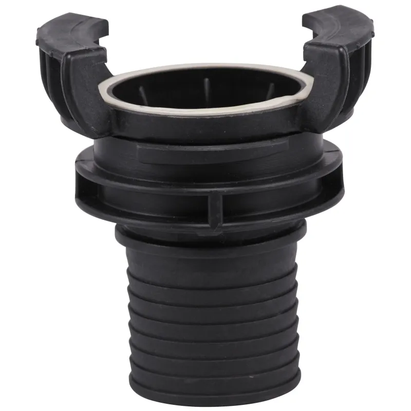 Raccord pompier symétrique polypropylène à douille annelé à verrou BSP dn 40