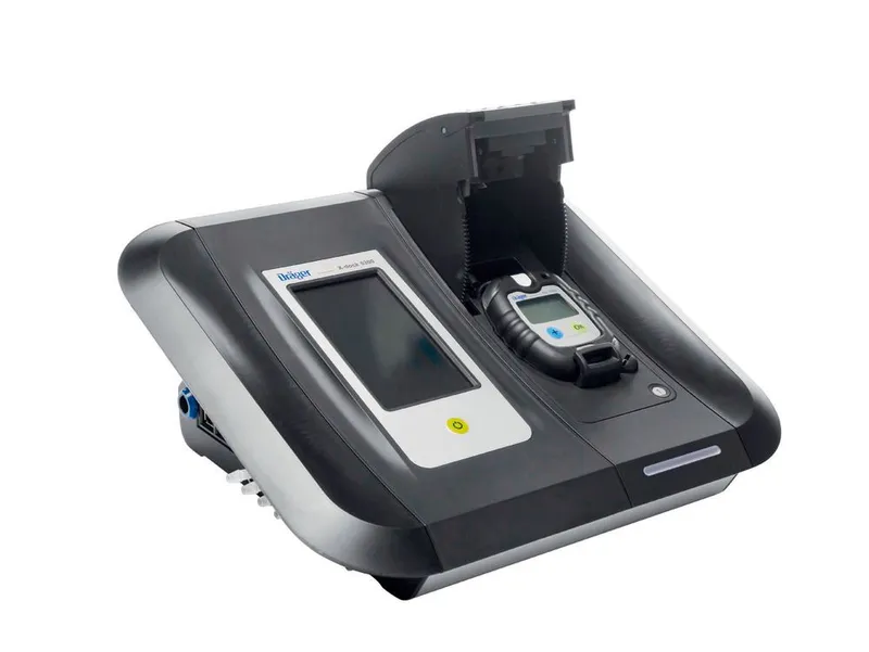 Dräger X-dock 5300 Pac, pour test de gaz manuel et étalonnage