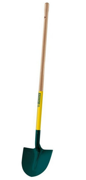 Pelle de Terrassement Ronde Acier Trempé 29 cm Emmanchée - LEBORGNE - 5291