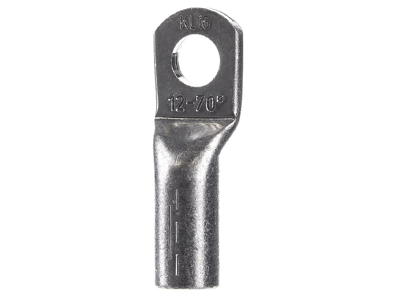 Cosse de câble à compression  Klauke 70qmm - Cosse pour conducteurs en cuivre 70mm² M12 107R/12