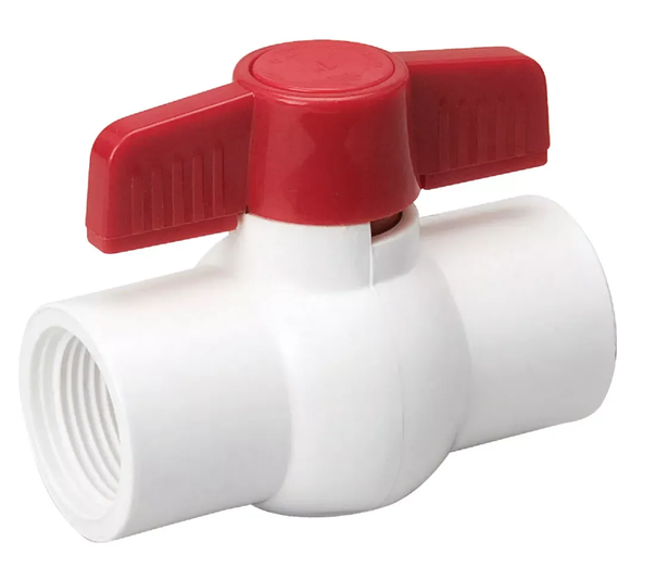 ProLine 1-1/2 pouce. FIP x 1-1/2 pouce. Soupape à bille en PVC FIP