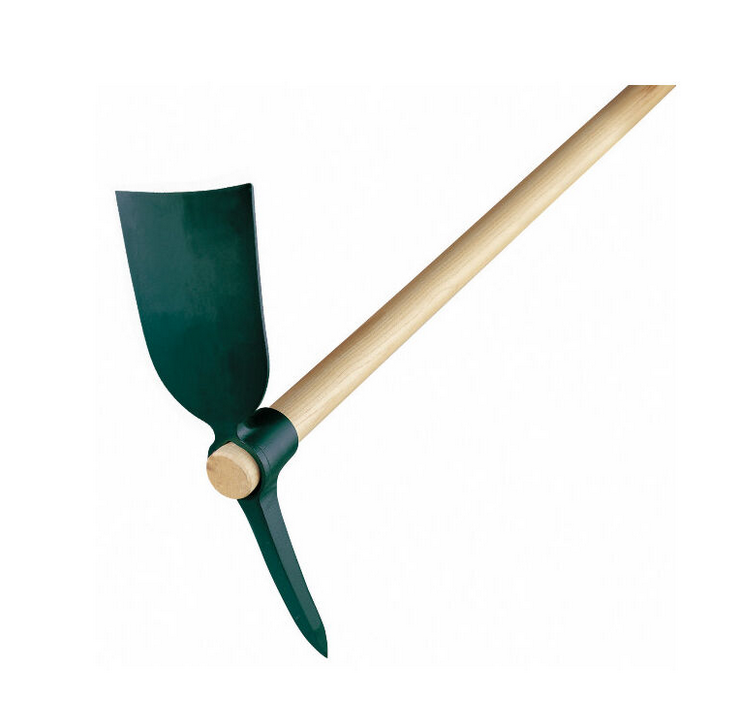 Pioche Cantonnier 2kg Manche Novagrip 90cm – Acier Forgé Pour Sols Durs – Pointe Diamant Pour Résistance – 58208