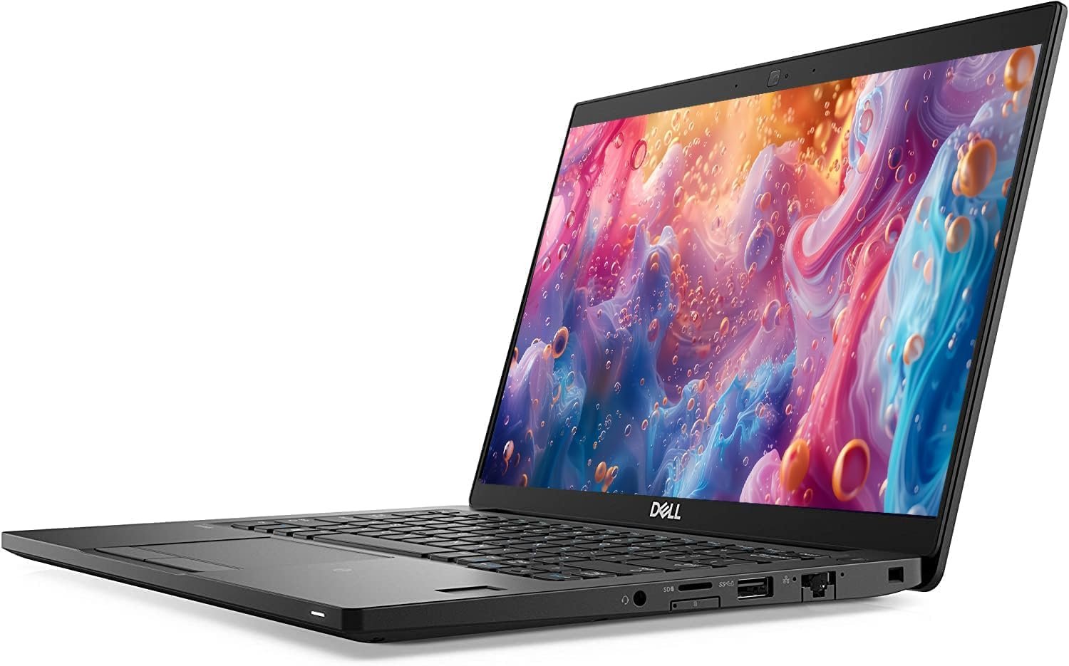 Dell Latitude 7390 Business Laptop, 13,3" Intel Core i5-8350U 1,7 GHz, RAM 16 Go, SSD 256 Go, (reconditionné)