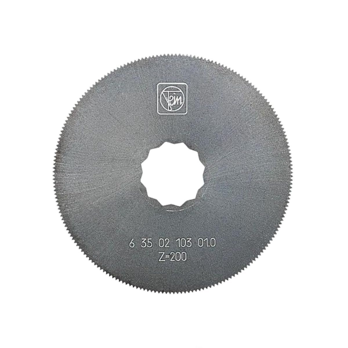 FEIN 63502103010 - Lames droites; Lame de scie circulaire HSS Ø80mm - Pack de 2, Accessoire, Oscillation