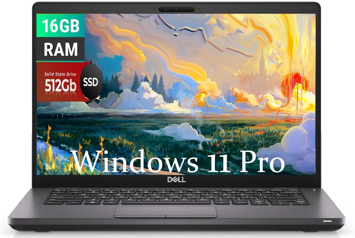 Dell Latitude 5400 Business Laptop, 14", Intel Core i5 RAM 16 Go, SSD 512 Go (reconditionné)