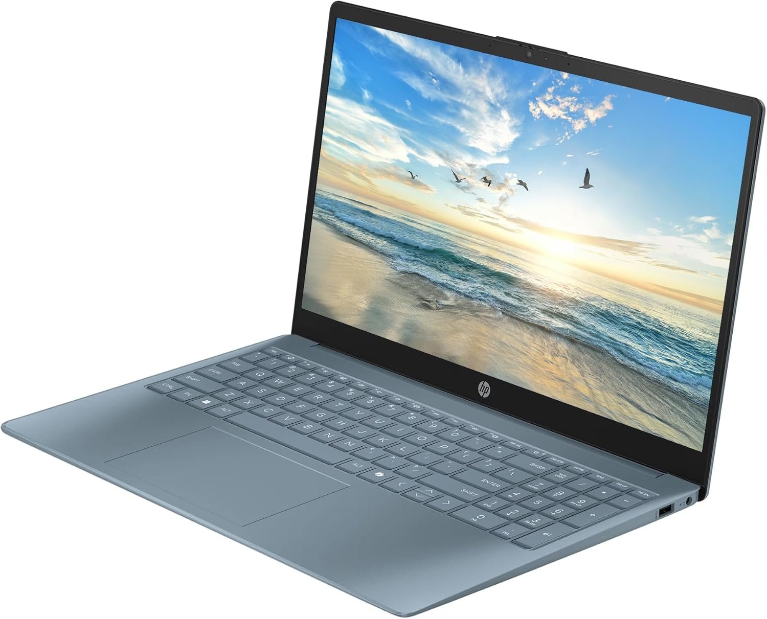 Ordinateur portable professionnel HP 15,6" avec Microsoft Office 365 | 1,1 To de stockage (128 Go UFS + 1 To OneDrive) | 16 Go de RAM