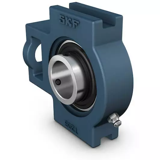 SKF UCT 212/H Unité de réception avec roulement à billes enfichable, verrouillage par vis de blocage et bague intérieure élargie