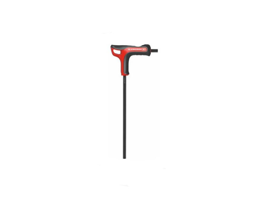 Clé Mâle Poignée en 'P' 6 Pans Métriques Diamètre 4mm Longueur 183mm - FACOM