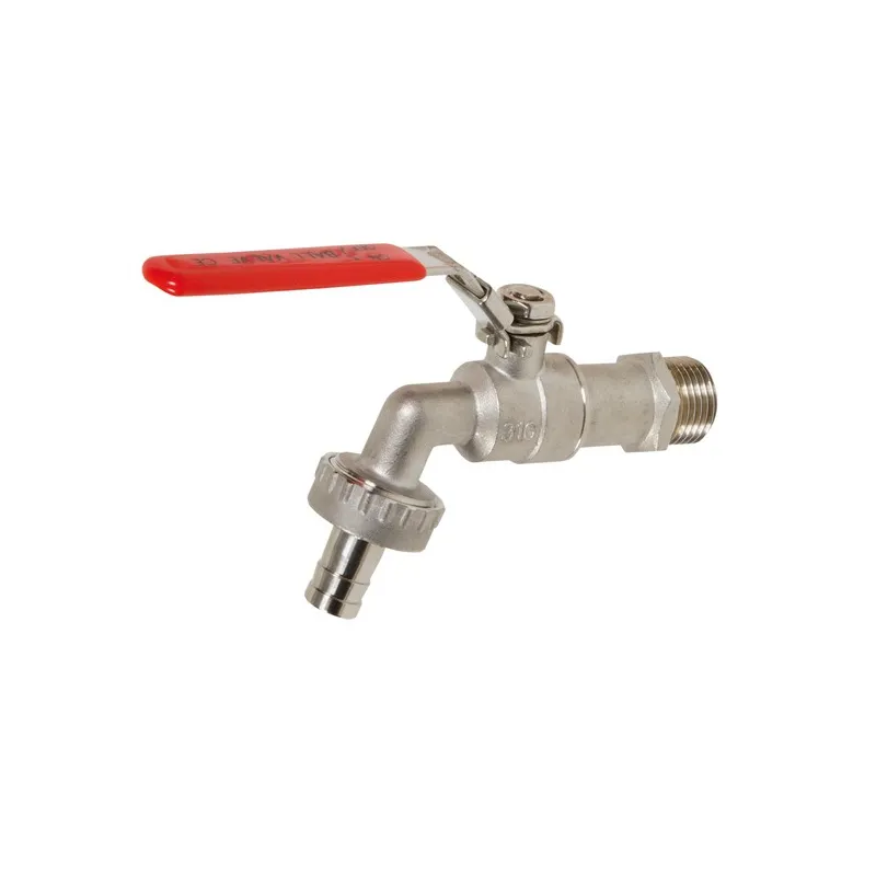 Vanne de puisage cadenassable acier inox ASTM A351 CF8M PN16