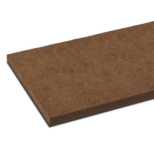 Panneau Fibre de Bois 10 mm x 120 cm x 250 cm,  Thermo-acoustique