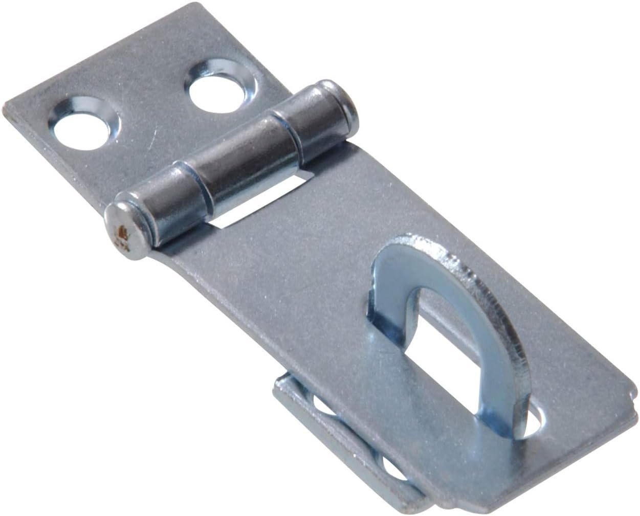 Hardware Essentials 851431 Fixed Staple Safety Hasp Zinc 1-1/2"