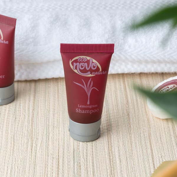Shampooing Novo Natura 0,5 oz pour Hôtels et Motels – 400/Carton