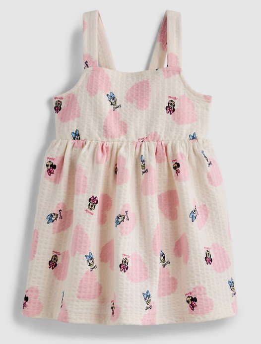 0–36 mois Robe à smock texturée Disney Minnie Mouse et Daisy Duck