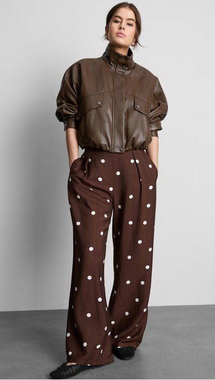 Pantalon PalazzoI Imprimé