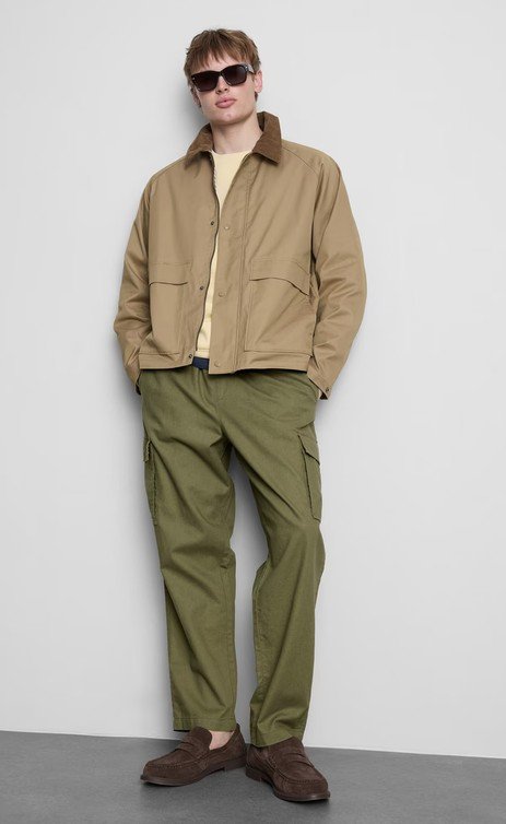 Pantalon Cargo à Cordon de Serrage