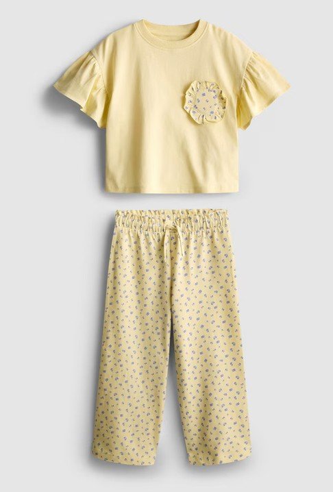 18 mois–9 ans T-shirt à Volants et Pantalon