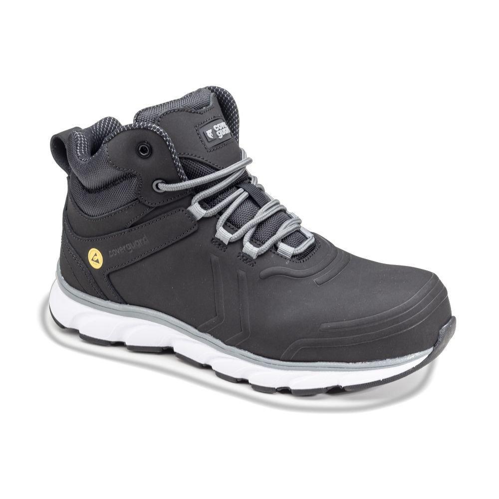 Chaussures de sécurité hautes sans métal Coverguard SHUNGITE S3 ESD HRO SRC