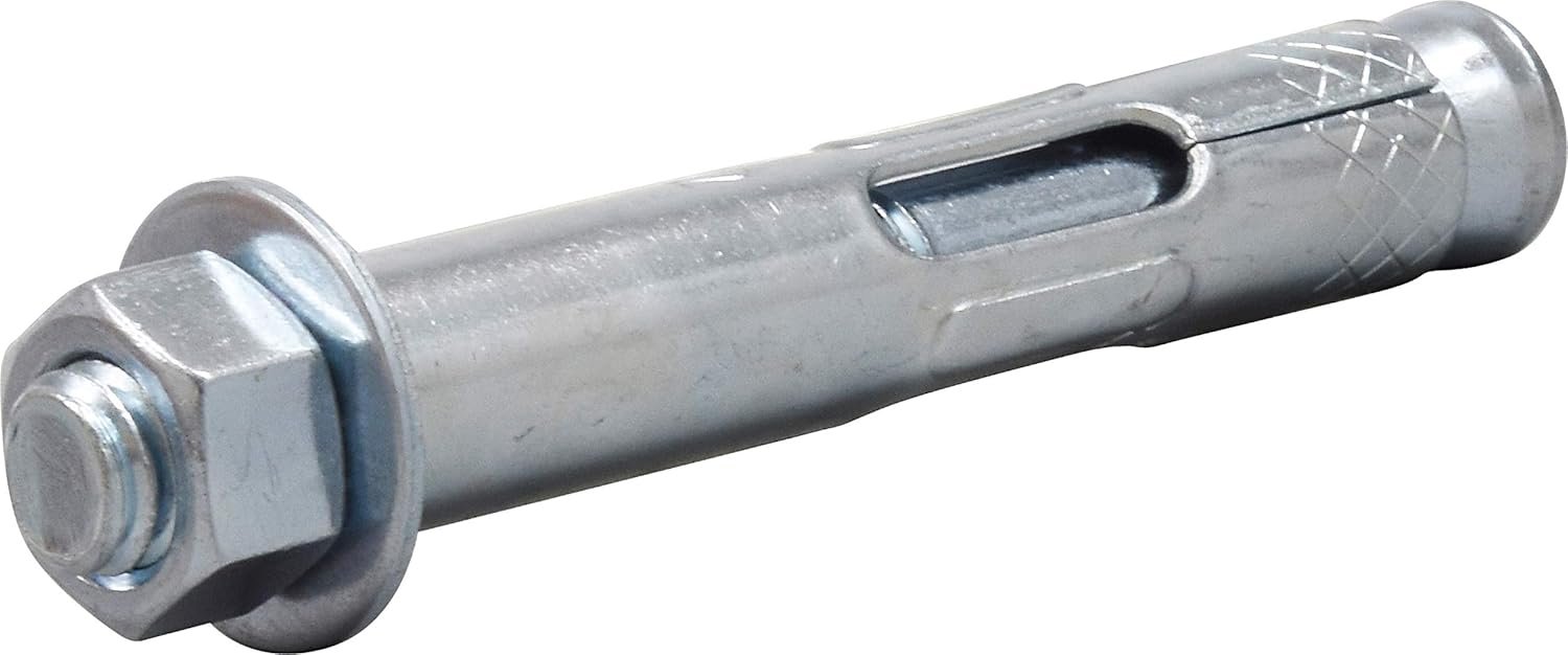 Hex Head Sleeve Anchor, 1/2 X 3-Inch, 12-Pack
