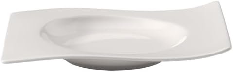 Newwave Sous-tasse à Soupe Porcelaine Blanc 18 x 18 x 9 cm