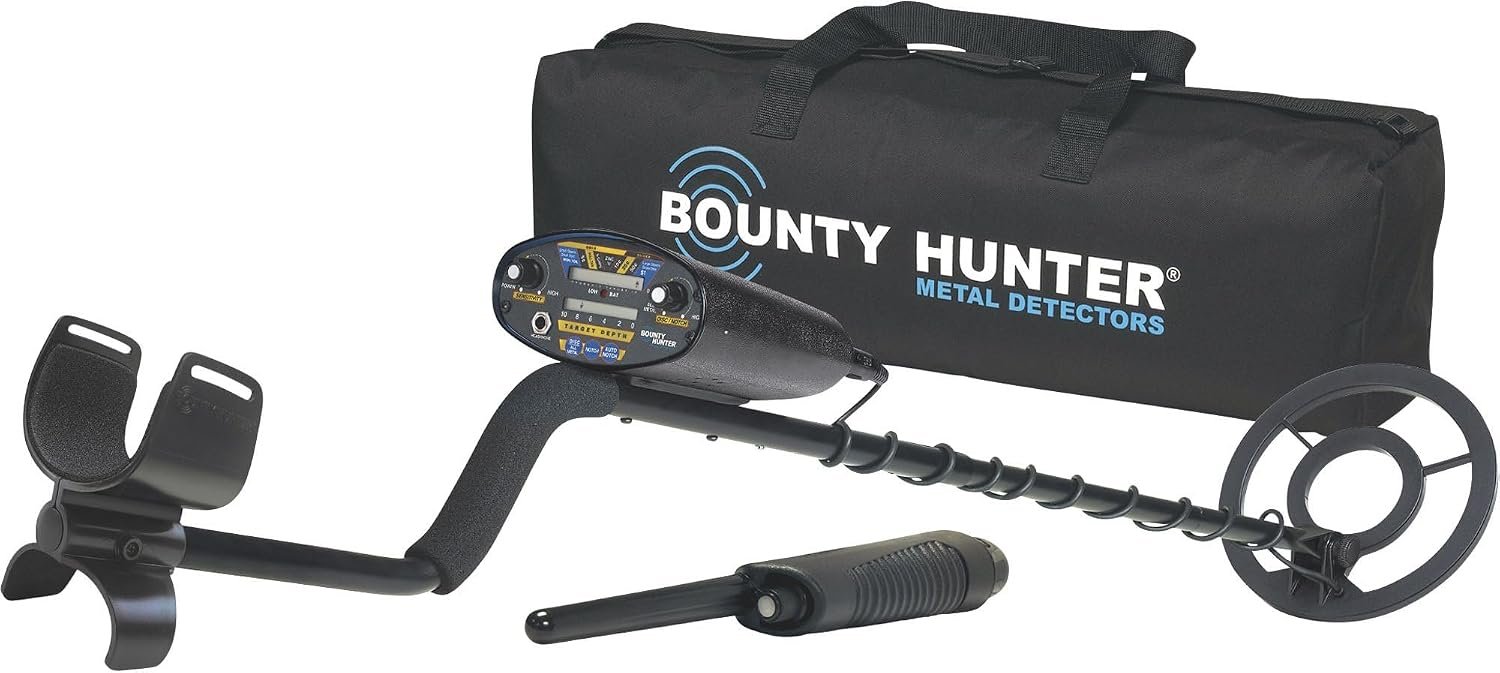 Détecteur de métal Bounty Hunter LONE Star LONE avec pointeur de broche