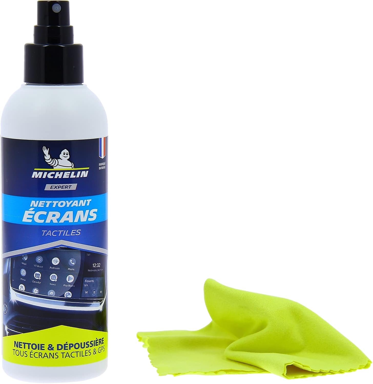 MICHELIN Nettoyant écrans tactiles/GPS 200ml