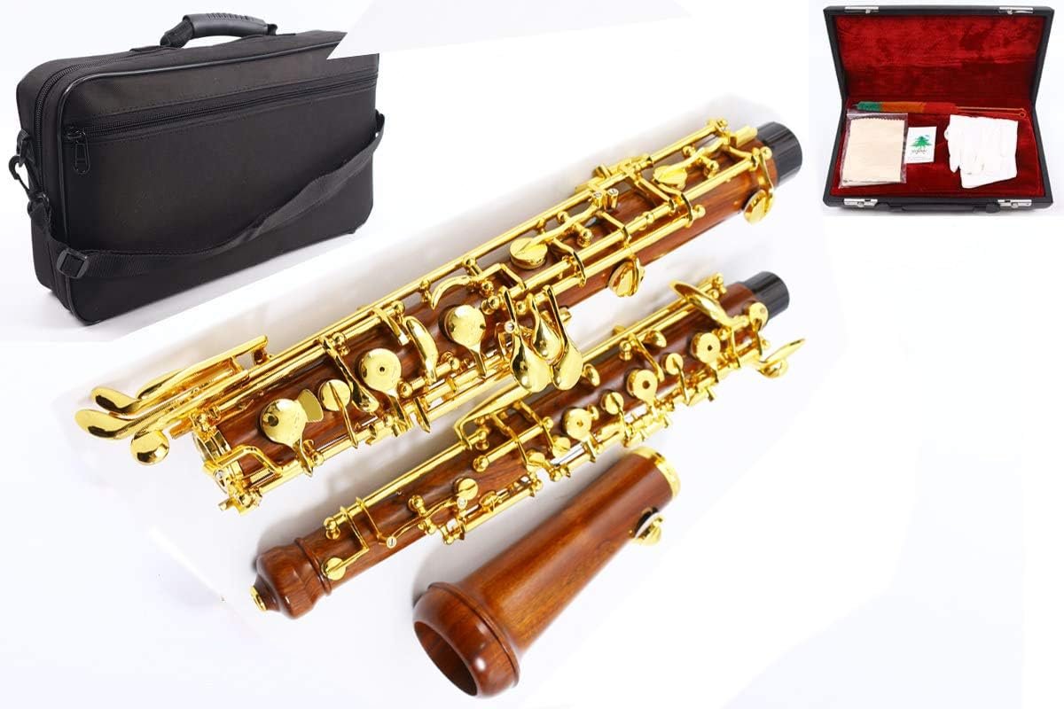 Hautbois Professionnel en Résonance F Semi-Automatique en Palissandre + Pièces