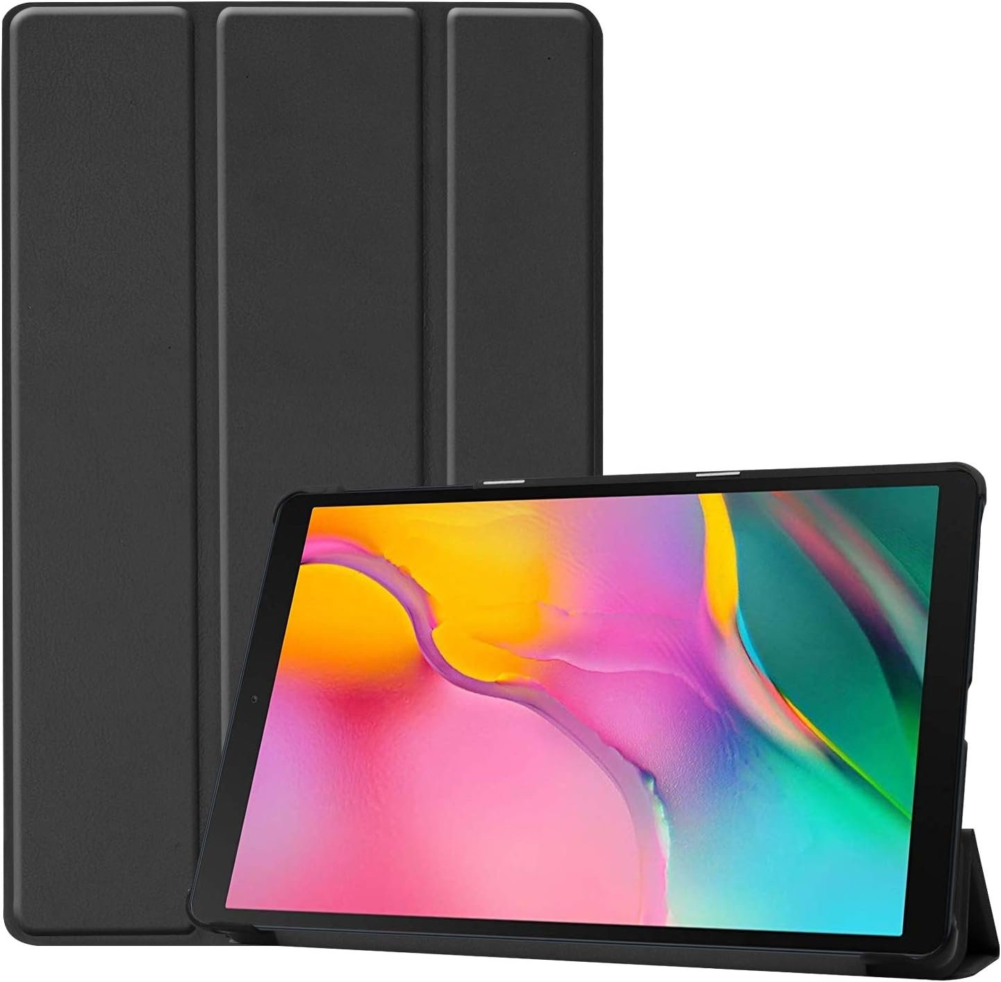 Étui Housse Coque pour Samsung Galaxy Tab A 10.1 T510/T515 Tablette 2019 avec Support