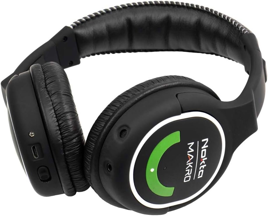 Casque sans fil Nokta 2.4 GHz pour tous les détecteurs avec fonction WiFi, édition verte