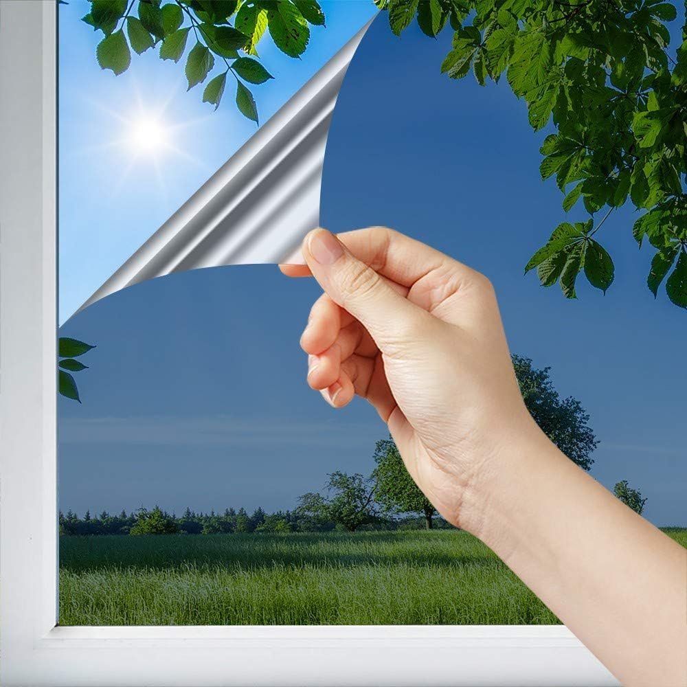 Film Solaire Anti-Chaleur pour Double Vitrage – Bleu Nuit Très Foncé – Pose Extérieure – 152 × 50 cm