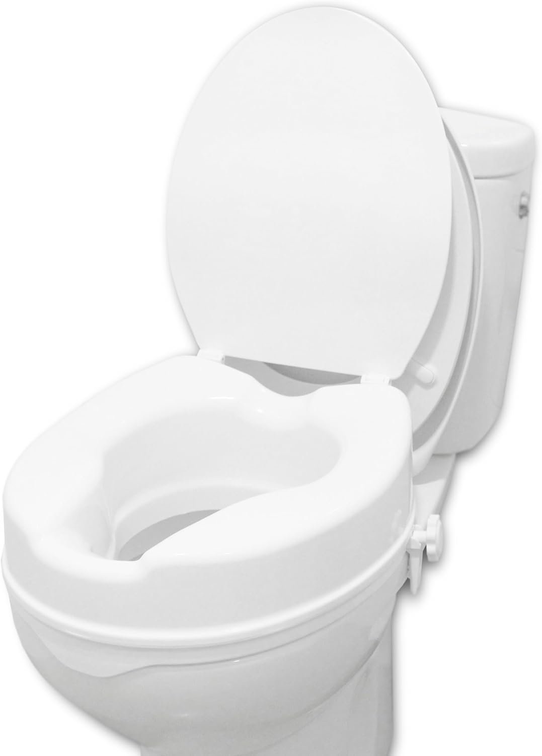 WC Adulte 10 cm avec Couvercle, Siège de Toilette | Universel