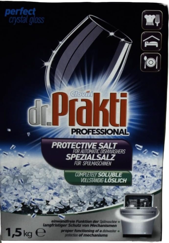 Sel pour Lave-Vaisselle Protection Anti-Calcaire Adoucisseur Efficace Protection du Lave-Vaisselle Longue Durée - 1,5 kg