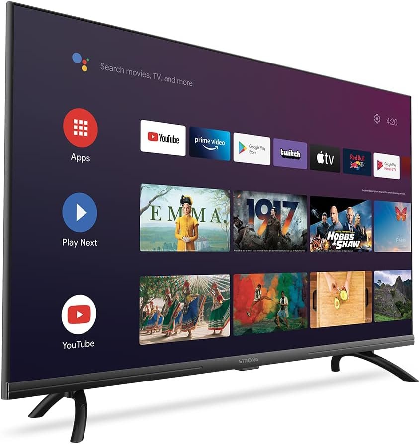 STRONG Télévision HD 32" (80 cm) SRT32HD5553, Noire