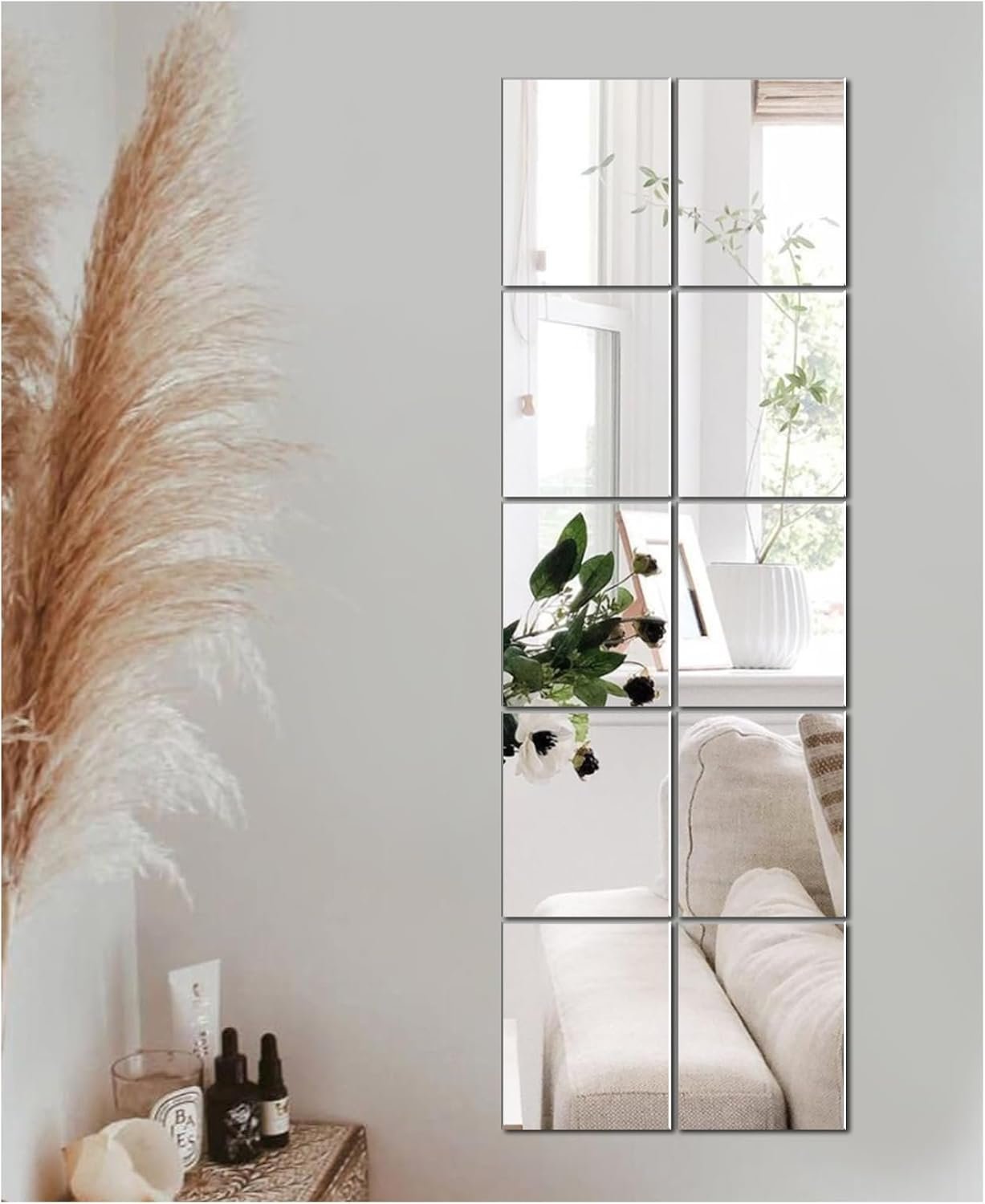 Miroir Mural Autocollant Verre Miroir