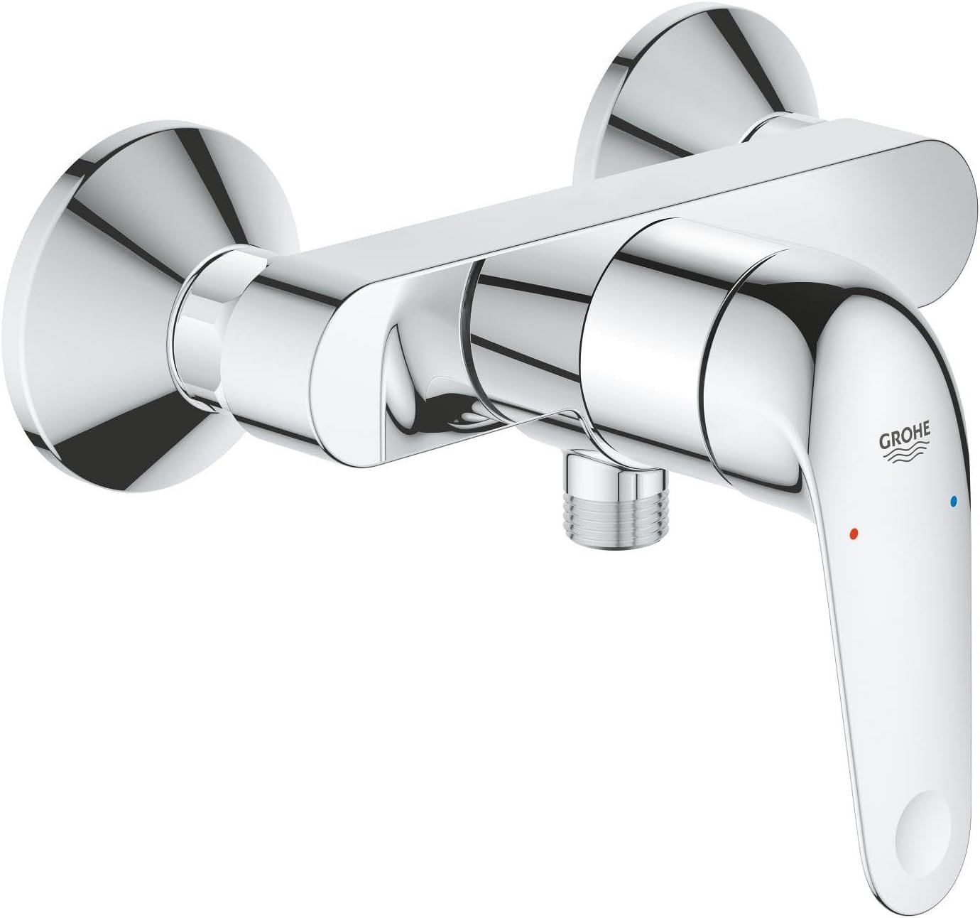 Mitigeur Monocommande Douche, Installation Facile, Chromé