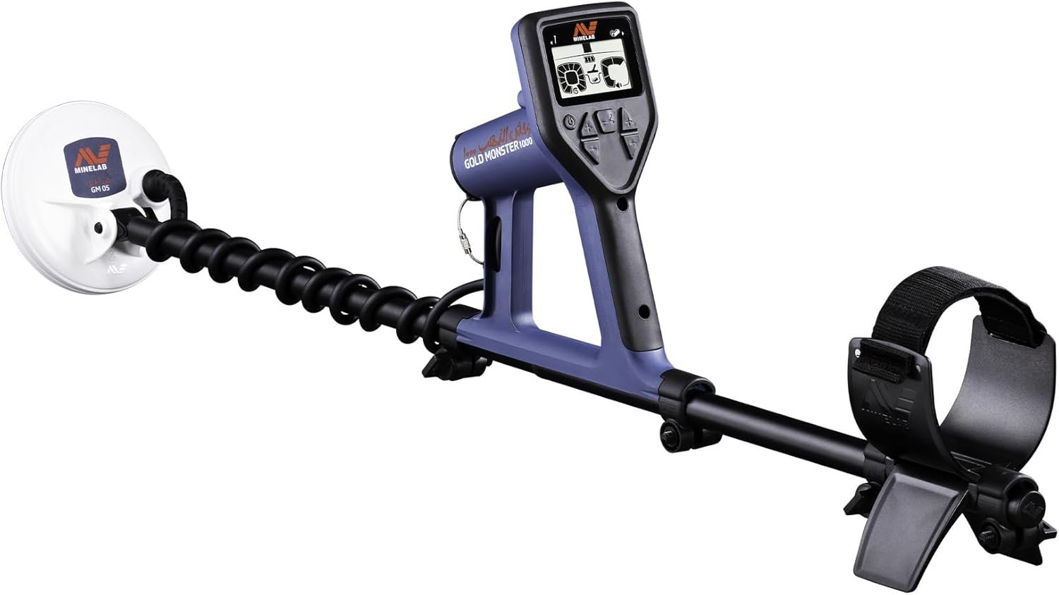 MINELAB Détecteur d'or Gold Monster 1000 pour adultes avec bobine de recherche imperméable de 5 po, performance 45kHz extra sensible entièrement automatique