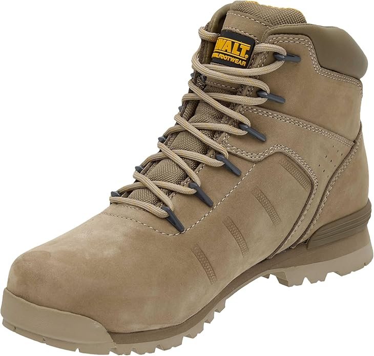 Carlisle Bottes de travail légères en cuir nubuck avec bout en acier pour homme