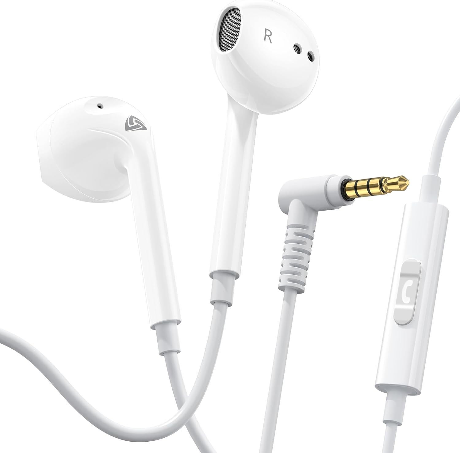 Zenith Écouteurs, Garantie 5 Ans, Écouteur Intra-Auriculaires Filaires, Casque avec Microphone, Compatible avec Tablettes et Ordinateurs Portables Samsung, Huawei, iPhone, MP3 Players