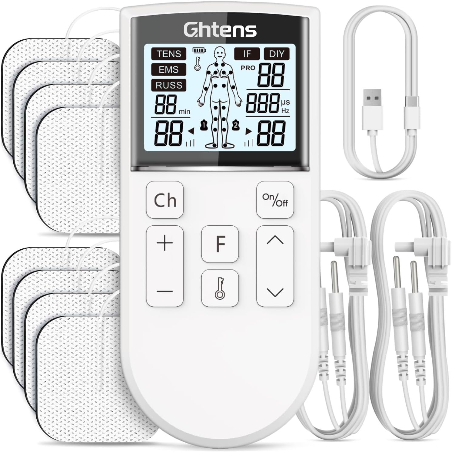 Électrostimulateur Musculaire 5 en 1