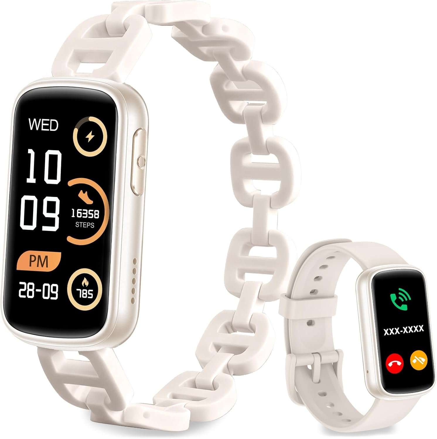 Montre Connectée Femme Homme Smartwatch avec 130+ Sports, 24H SpO2 Sommeil Cardiofréquencemètre