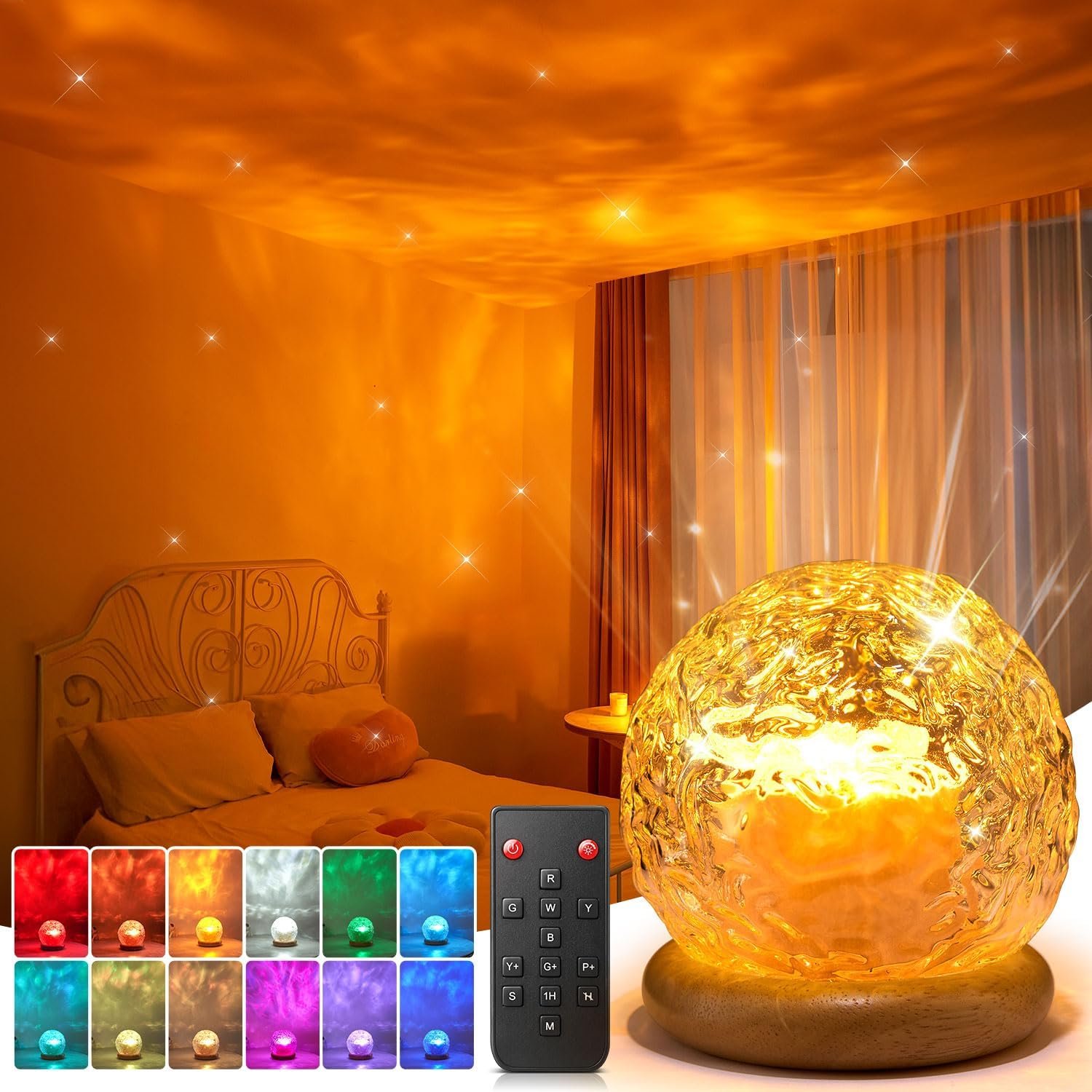 Cadeau Femme LED Lampe de Chevet Decoration Chambre, Veilleuse Enfant