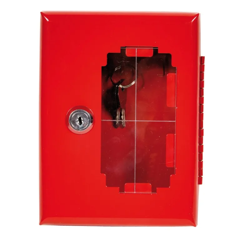 Boîte à clés coffret rouge 160 X 120 X 42