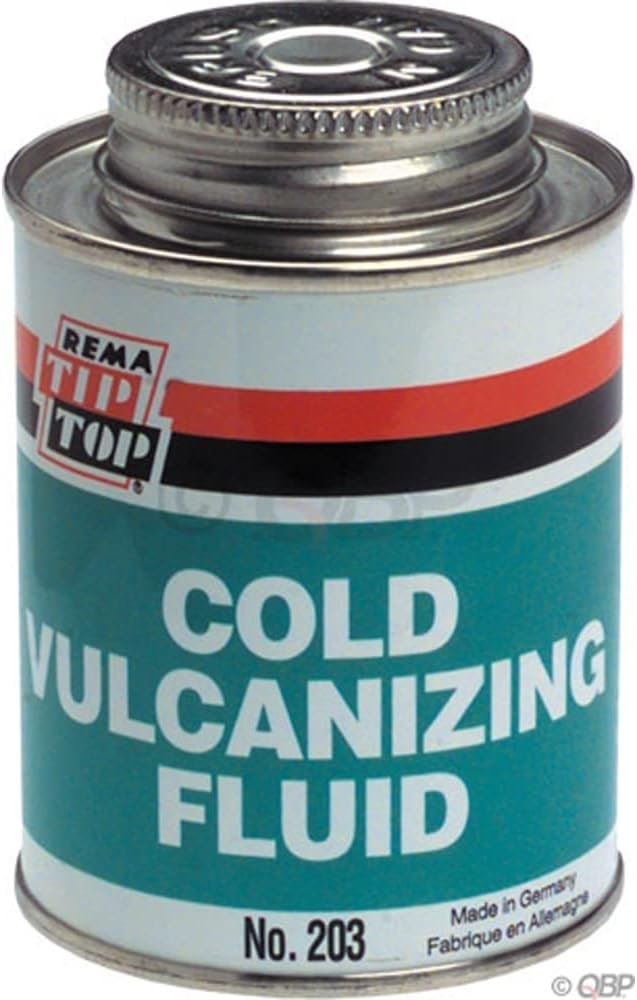 Rema Tip Top Vulcanizing Fluid, 8oz Brush can ORM-D - 203F