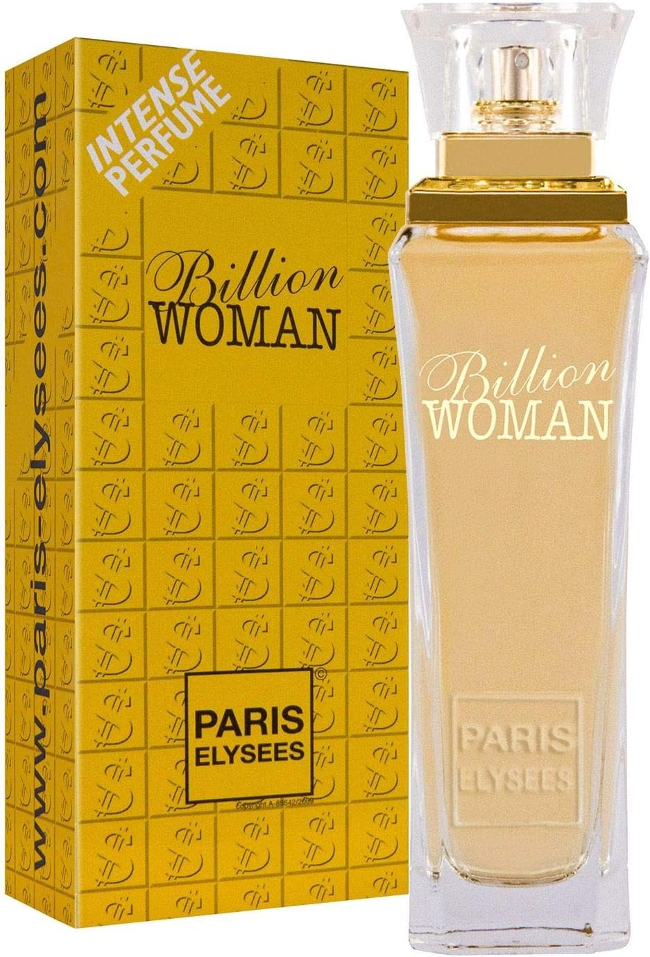 Billion Woman - Eau de Parfum femme - Chyprée et Fruitée - Orange et Mandarine - Vaporisateur parfum - 100ml