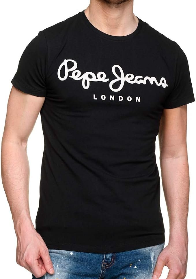 T-Shirt Homme Pepe Jeans Étirement d'origine N