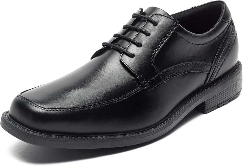 Chaussures Business en Cuir avec Imprégnation Longue Durée et Coupe Extra-Large Lacets