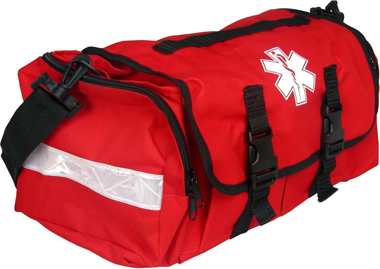 Dixigear First Responder On Call Trauma Bag W/Reflectors - Red